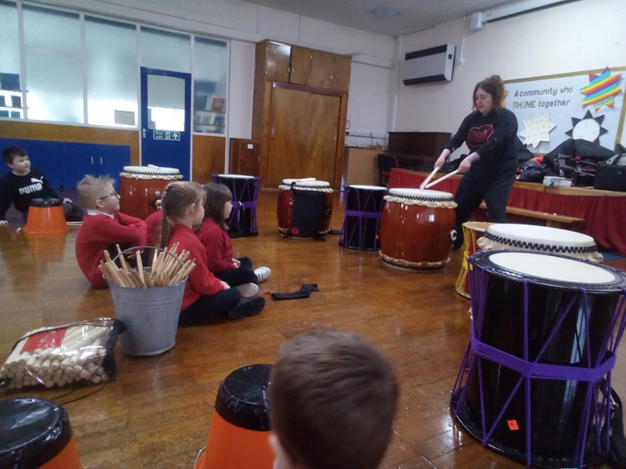 Taiko drumming